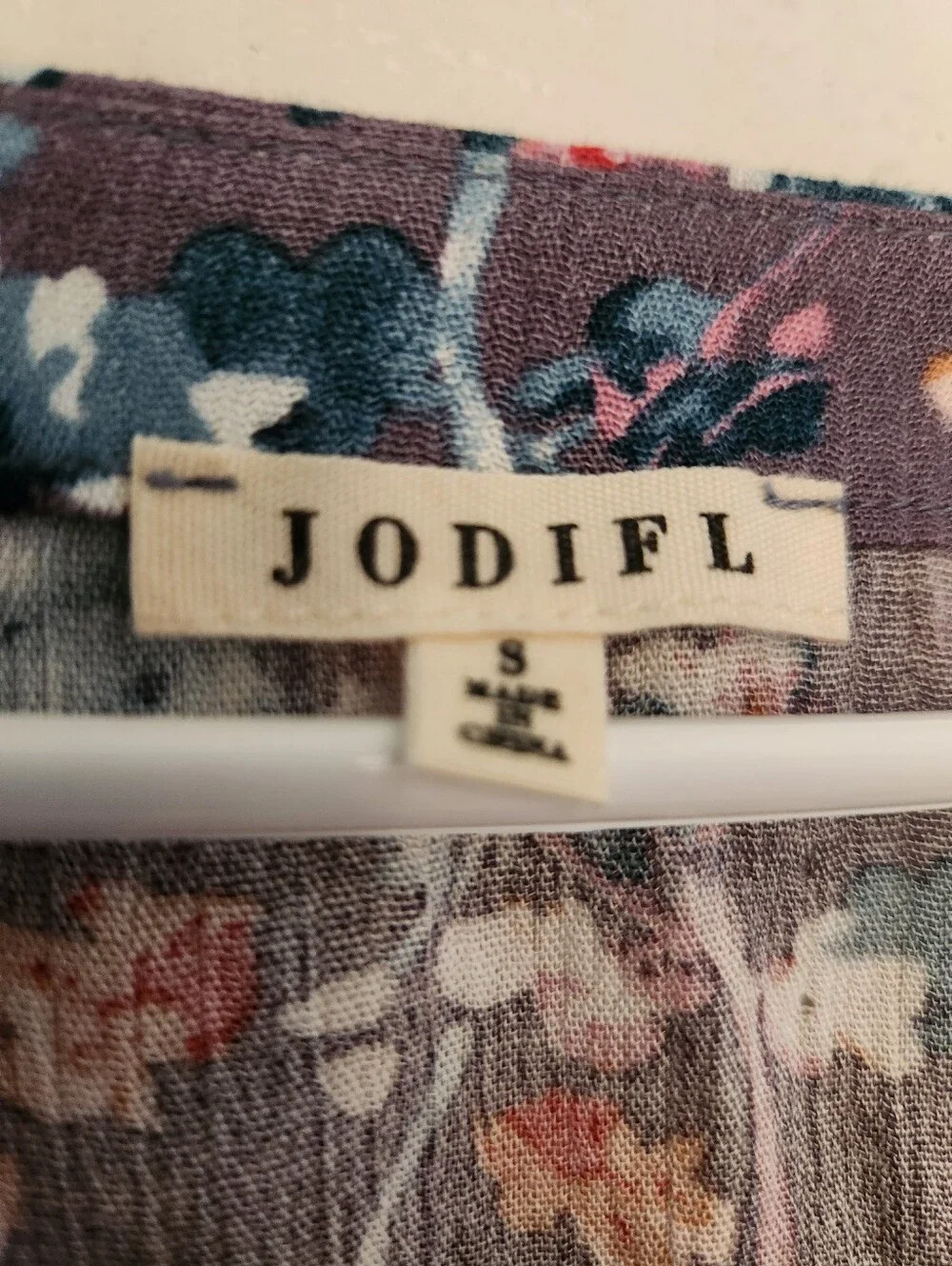 Jodifl floral tunic S Nwot